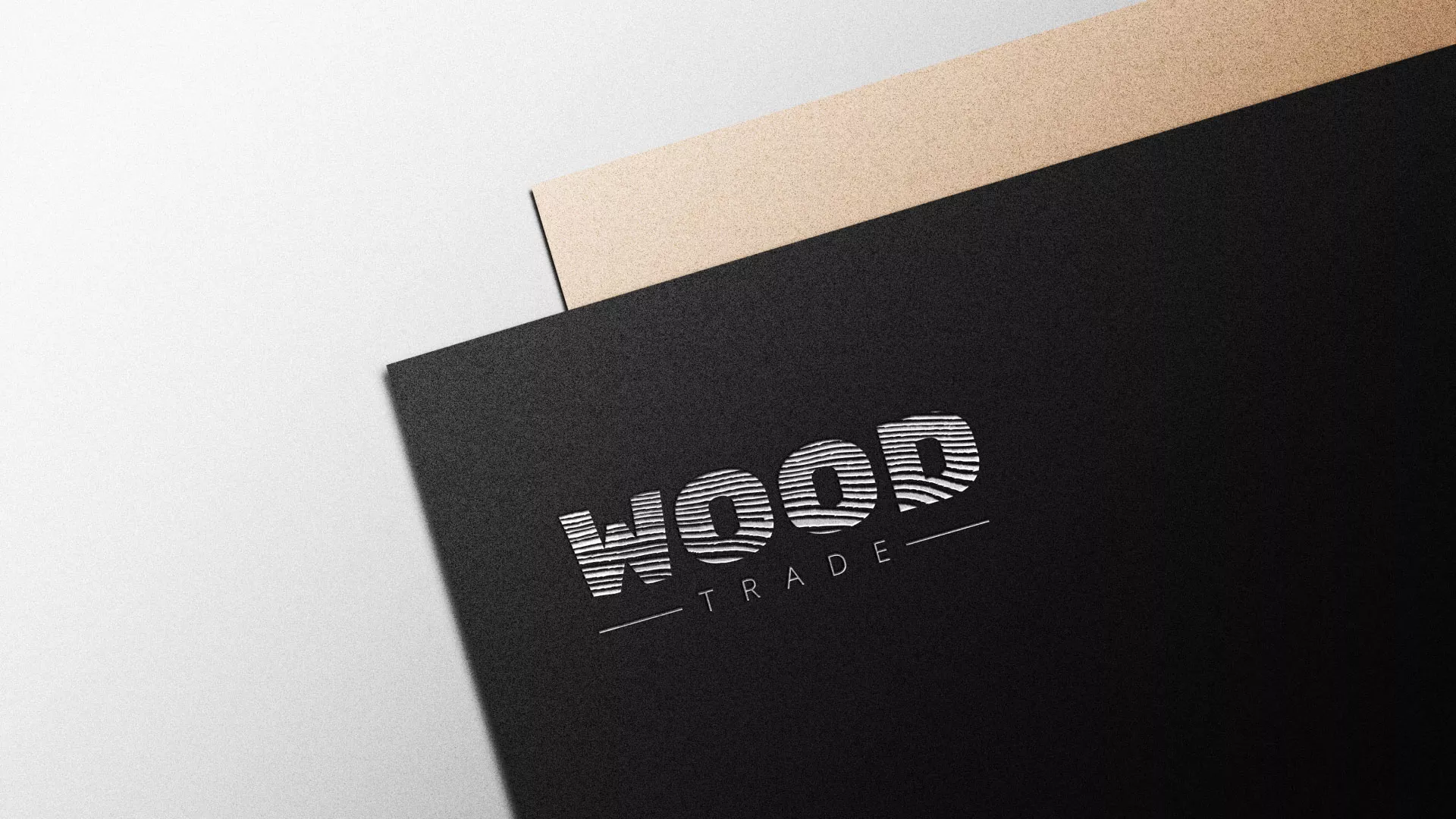 Разработка логотипа для компании «Wood Trade» в Шали