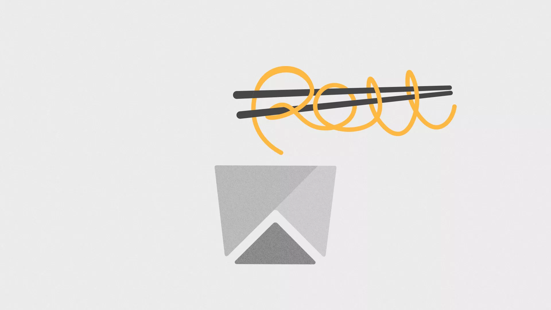 Оформление меню суши-бара «Roll Wok Club» в Шали