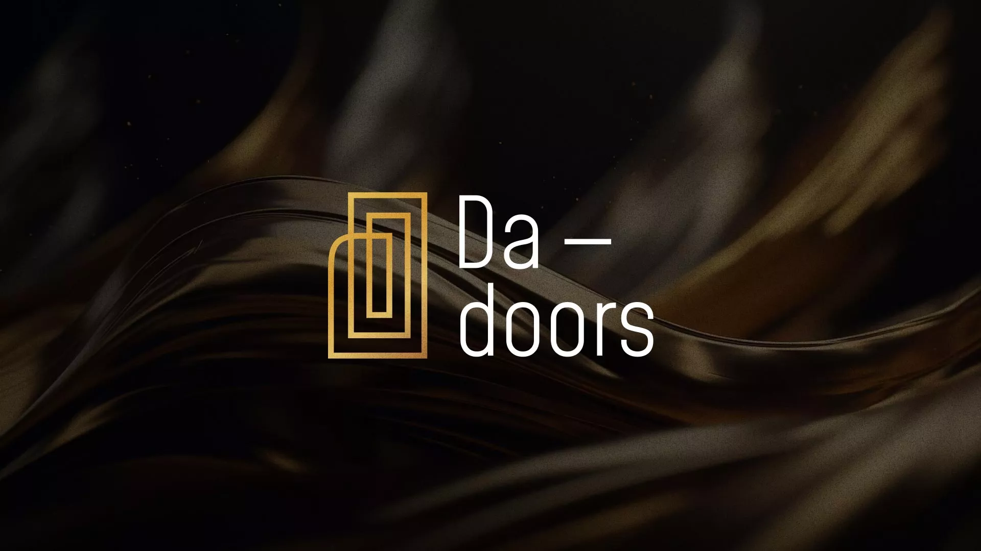 Разработка логотипа для компании «DA-DOORS» в Шали
